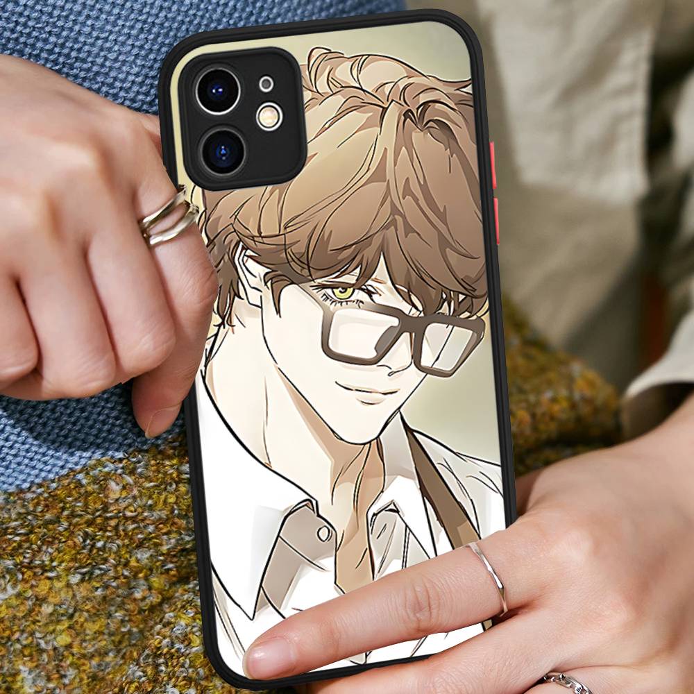 Nerd Project bl Anime For iPhone 11 12 13 14 15 16 Pro Max Plus Matte Translucent Phone Cover