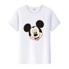 Vintage Unisex Cartoon Tshirt Mickey Mouse Tops Graphic Clothes Summer Blouses Short Sleeve T-shirt White Tees