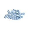 FSC 100% Wooden Beads, Polished, 6mm Ø, Pastel Blue, 115 Pieces