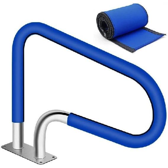 Pool Handrail Cover, Rail Grip for Swimming Pool Hand Railing Covers with Zipper, 4 Feet Slip Resistant Safety Grip Sleeve for Swimming Pool Inground