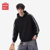Men's American-Style Casual Hooded Pullover Sweatshirt