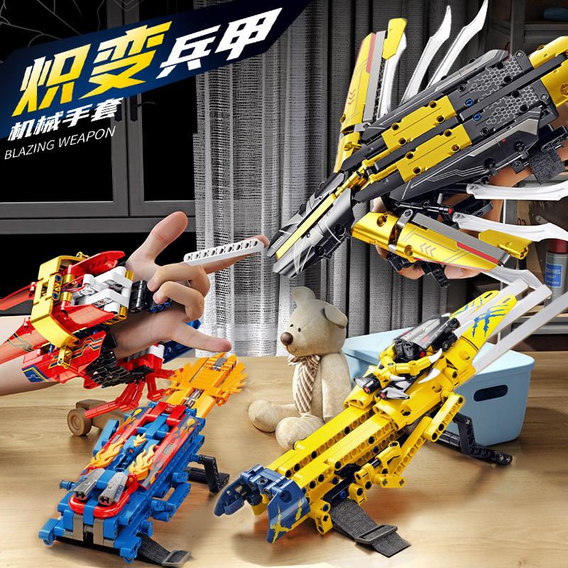 Marvel Legends X-Men Origins Wolverine&Spider Man Building Blocks Toy Adamantium Black Blade&Web Shooters Toys For Children Gift