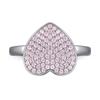 Lindon Classic 925 Sterling Silver Zircon Ring Dame Smykker Bryllupsløfte Party Gift