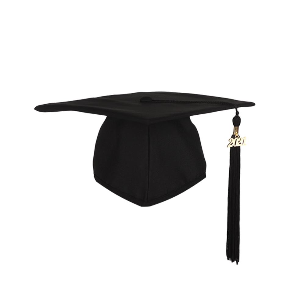 Degree Ceremony Bling Removable Tassel 2023 Happy Graduation Mortarboard Hat Graduation Gown Set
