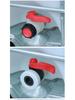 IBC 1-Ton Barrel Valve Set: Acid & Alkali Resistant Butterfly and Ball Valves, DN50, for Plastic Barrel Discharge.