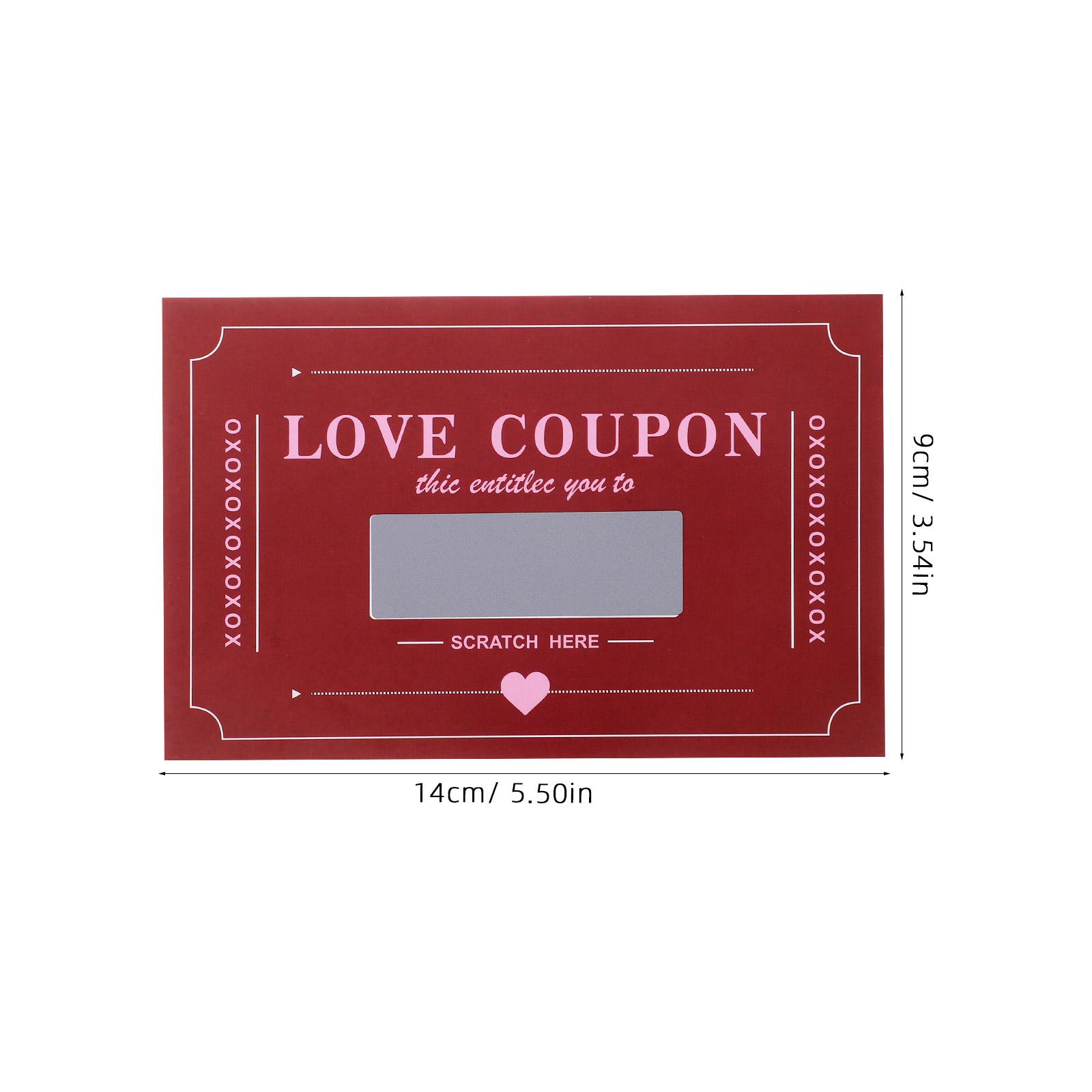 20 Sheets Couple Scratch Off Cards DIY Date for Valentine s Day Anniversary Birthday Romantic Activity