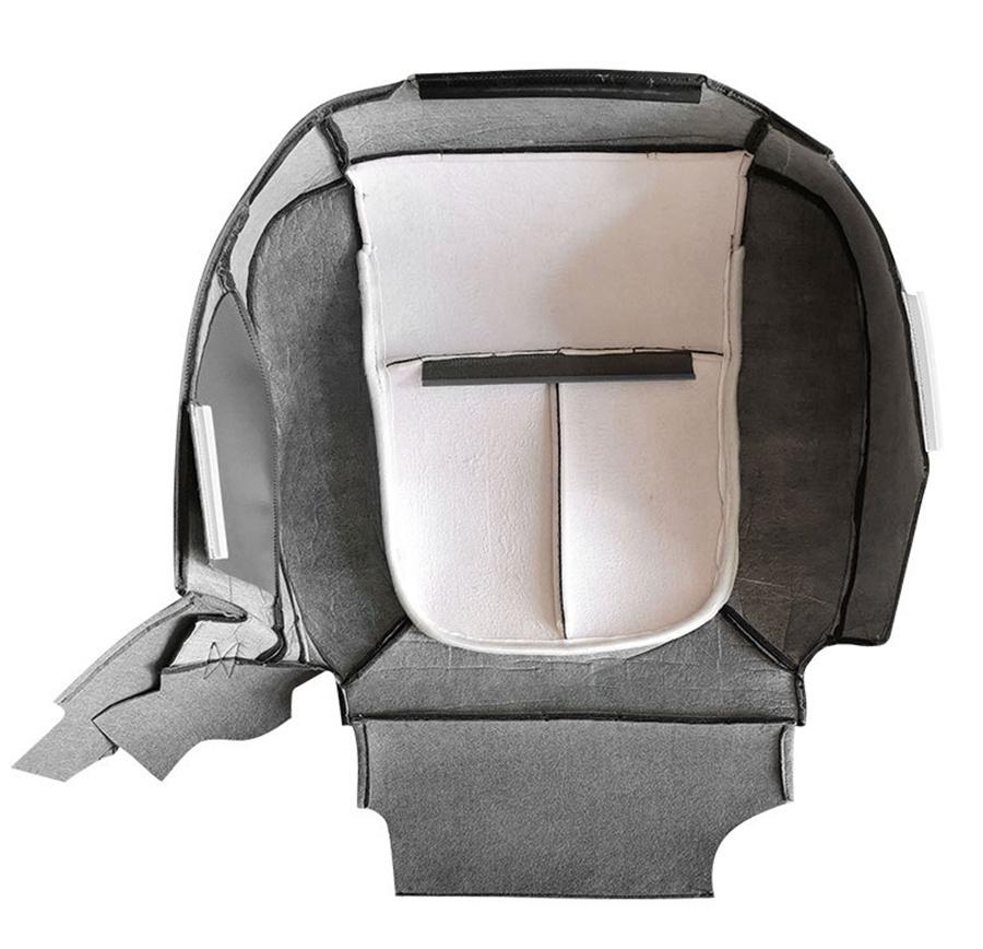 Für Ford F150 2011 - 2014 Fahrerseite Unten Ersatz Leder Sitzbezug Stee