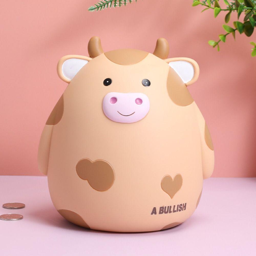 Waterproof Dog Money Boxes Vinyl Piggy Bank Desktop Ornaments Safe Deposit Box  Home Decoration