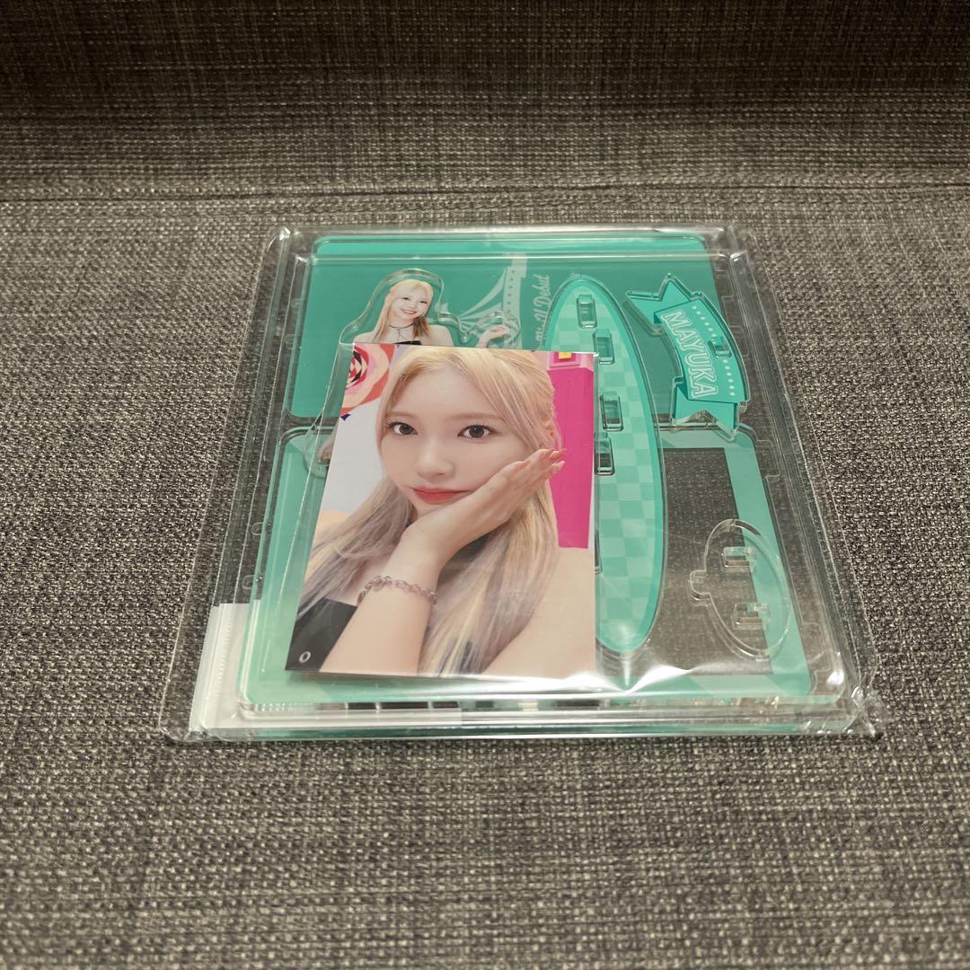 

[USED] NiziU Mayuka Photo Card Stand Acrylic Stand 3rd Anniversary