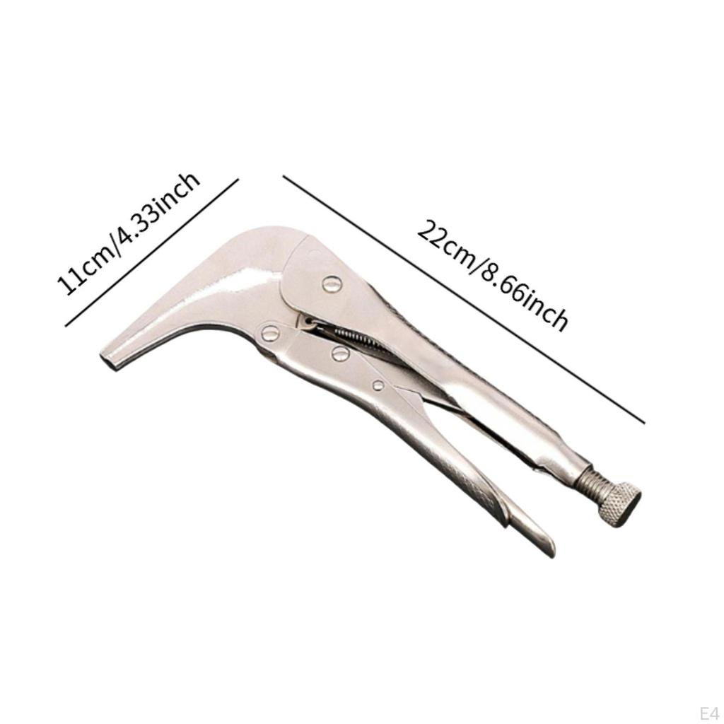 90 Degree Bent Nose Pliers Welding Locking Plier Tool Easy To Use Sheet Metal Clamp