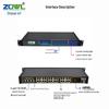 ZQWL 1U Rackmount 24-Port Serial Server (RS232/485/422 to Ethernet)