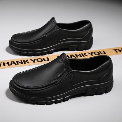 Fashion Hotel Kitchen Non-slip and Oil-resistant Chef's Shoes Casual Flat Work Safe Men's Shoes Breathable and Comfortable Plus Size 48