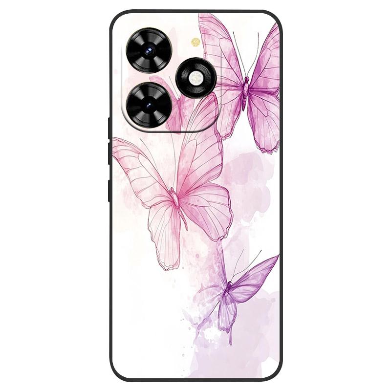 For Infinix Smart 8 Case X6525 Marble Soft Matte Silicone Back Cover For Infinix Smart 8 Pro Smart8 Plus Full Coverage Shell