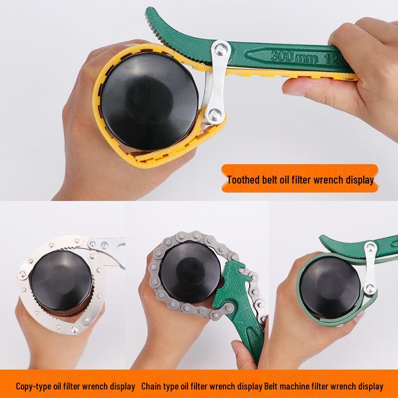 Universal Chain Belt Oil Filter Removal Tool