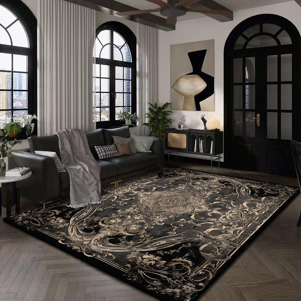 Large Living Room Carpet Modern Senior Office Lounge Rug Antiskid Room Decoration Home Mats Easy Cleaning Fluffy Customizable