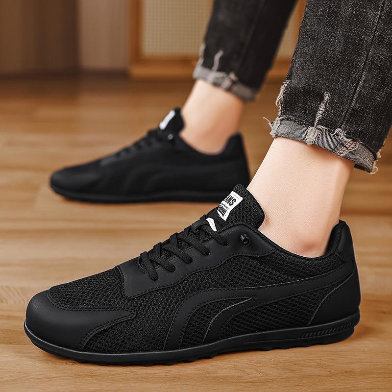 European Station Summer New German Training Shoes Sports and Leisure Shoes High-end Sense No Lace-up Breathable Soft Sole Comfortable Men's Shoes