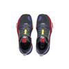 Li Ning All City 11 Lightweight Letter Shock Absorbing Wear Resistant Low Top Kids Basketball Shoes Kids basketball shoes Black Purple YKBT018-53