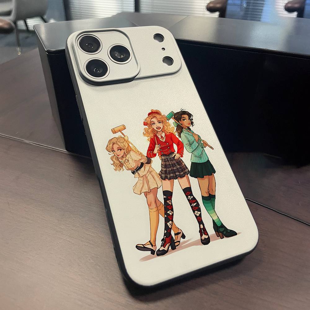H-Heathers Musical Phone Case For iPhone 13,16,12,14,15,11,17,Pro,Max,Plus,E,Air,Mini Shockproof Cover