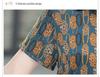Grandma's Mulberry Silk Short-Sleeve Summer Top for Middle-Aged and Elderly Women