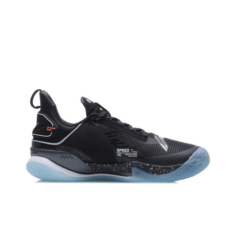 Li Ning Flash 7 Premium Comfortable Casual Shock Absorption Non-Slip Wear-Resistant Supportive Rebound Low-Top Basketball Shoes Men Sneaker ABAQ065-3