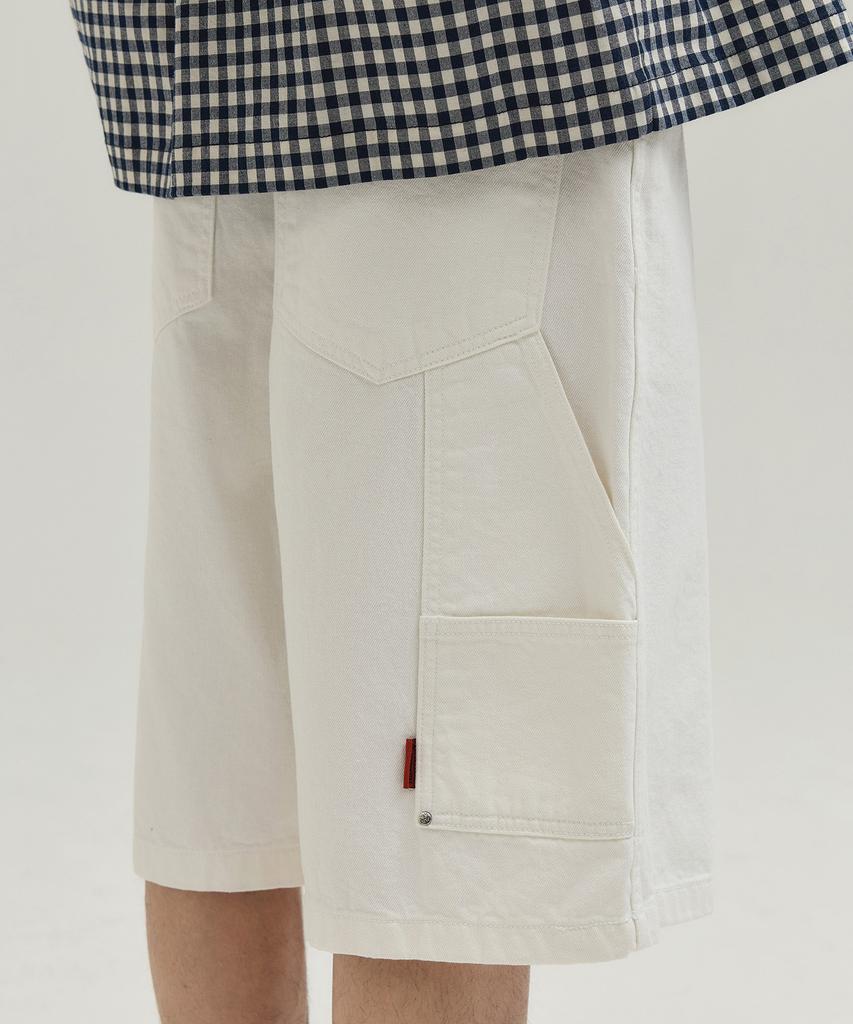 Tullunjeubeulig Tb-No.2 Denim Carpenter Shorts (E5910G4103)