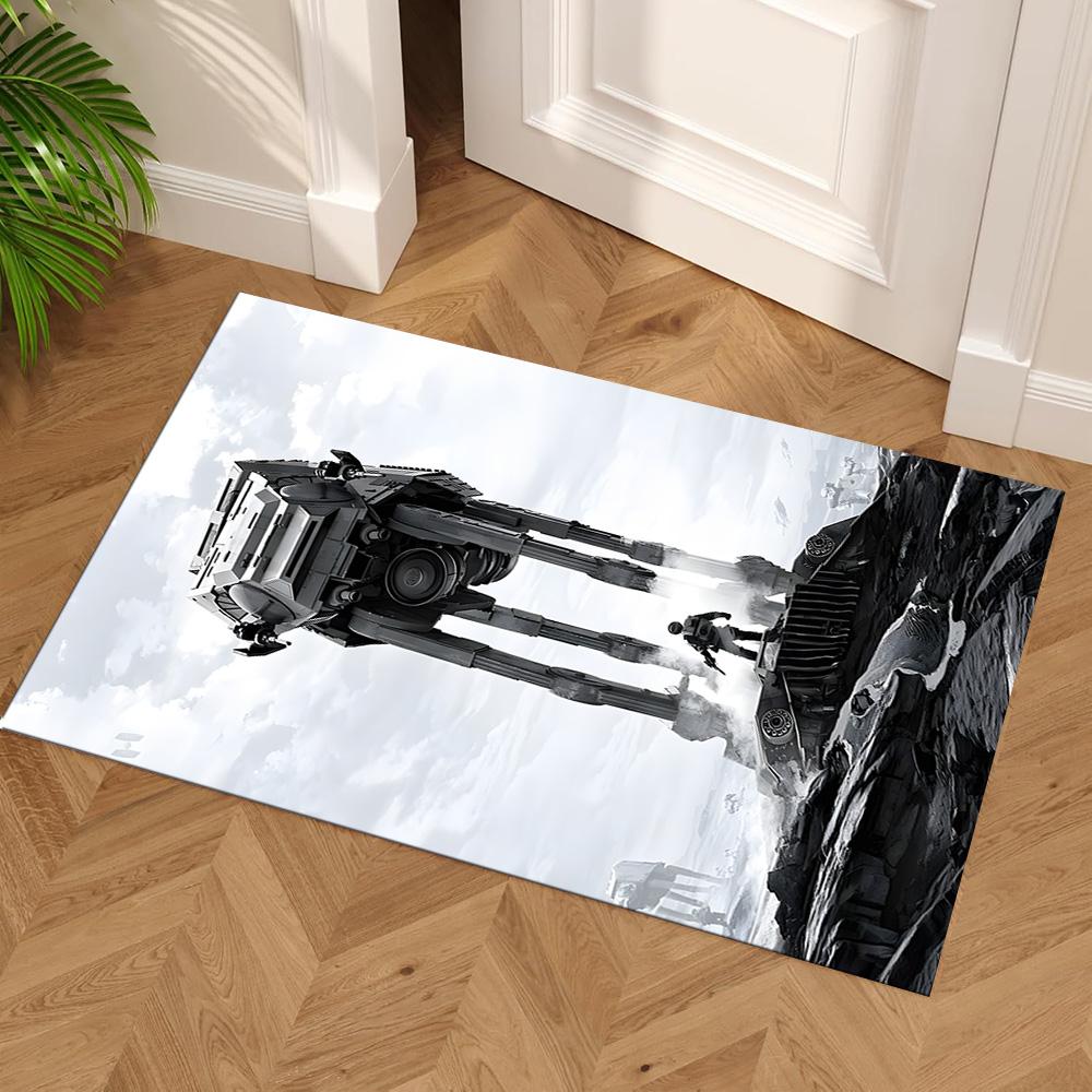 Star Wars Carpet Design for Dormitory Living Rooms Kitchen Hallway Anti-slip Rug Anime Office Decor Spiritual Gift