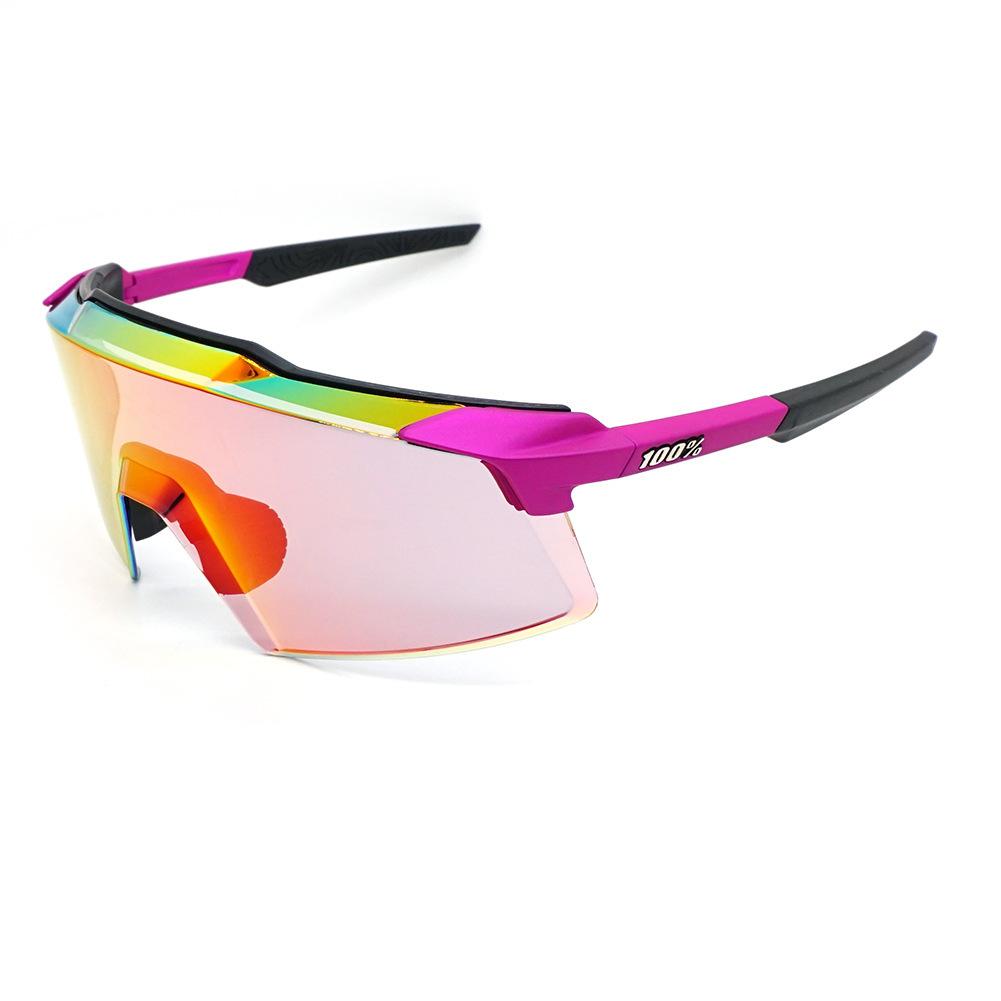 Cycling Glasses Goggles Outdoor Sports Goggles Windproof Sunglasses 100 Road Mountain Bike Dazzling Colors