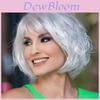 Afro Wavy Short Hair Wig With Hightemperature Silk For Fashionable Wear