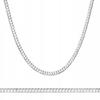 Pełny Srebrny Łańcuszek Męski Pancerka 55 Cm Mocny Kuty 4,8 Gram Srebro 925