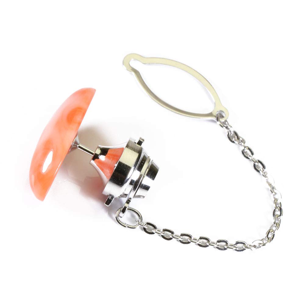 Pink Coral Deep Sea Coral Tie Tack Undyed