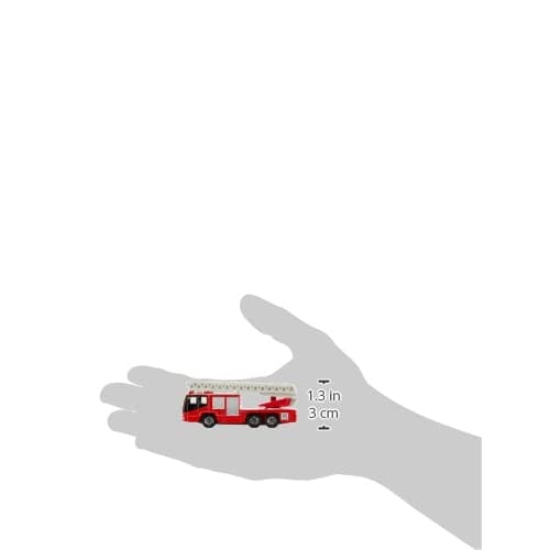 Takara Tomy "Tomica No. 108 Hino Fire Truck with Ladder (Box)" Mini Car Toy 3 Years Old and Up Boxed Passes Toy Safety Standards ST Mark Certification