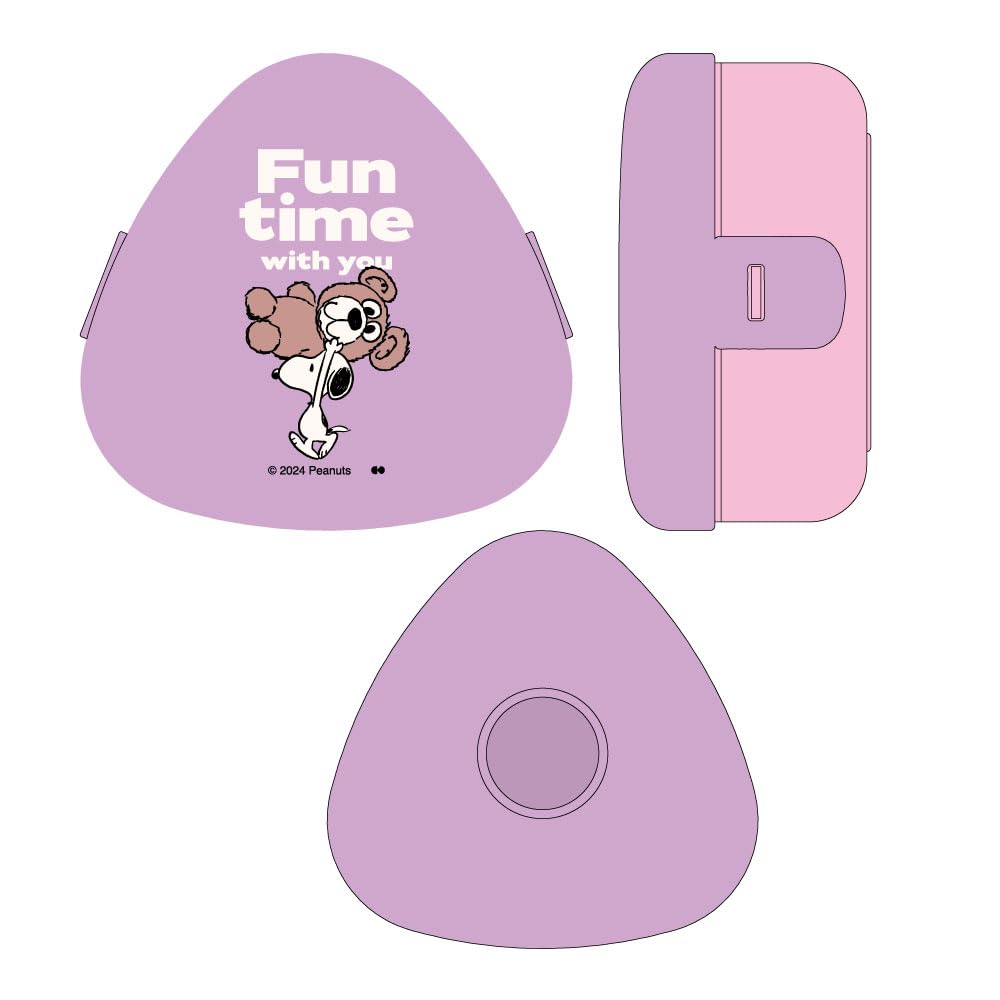 

Ken Onishi Manufacturing PEANUTS Рисовый шарик Чехол PURPLE FUN TIME SERIES SLK-814