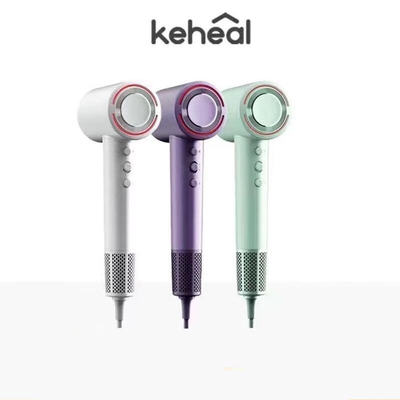 KEHEAL Hurricane High-Speed 400M Negative Ion Hair Dryer CN plug (adapter included)