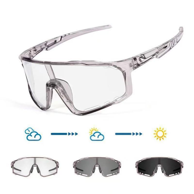 Cycling Glasses Photochromic Sunglasses Men Women Mountain Bike Road Eyewear  Bicycle Riding Outdoor Sports Hiking Goggles