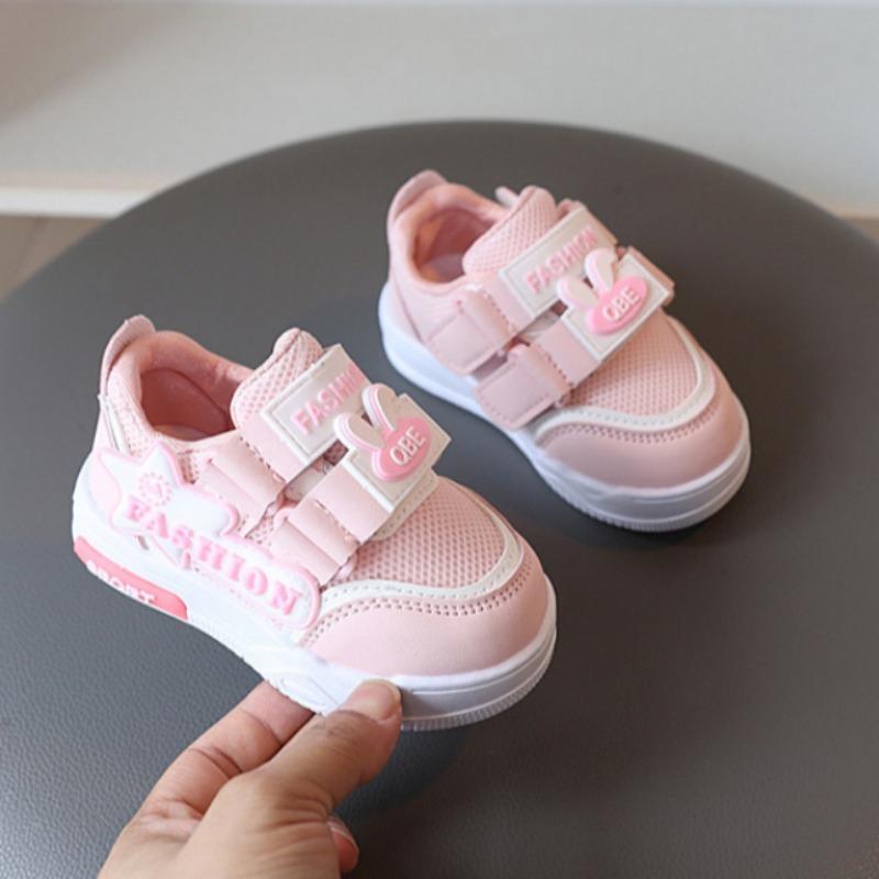 Children's Lightweight Sports Shoes Boys' Fashionable Sneakers Girls' Soft-soled Non-slip Casual Shoes