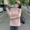 Women's lightweight ice silk sun protection clothing, UV protection, 2026  summer model, loose-fitting,  breathable sun protection clothing