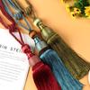 1 Pair Home Decor Large Modern Tassel Curtain Rope Holder Strap Tie Backs Braided Tiebacks