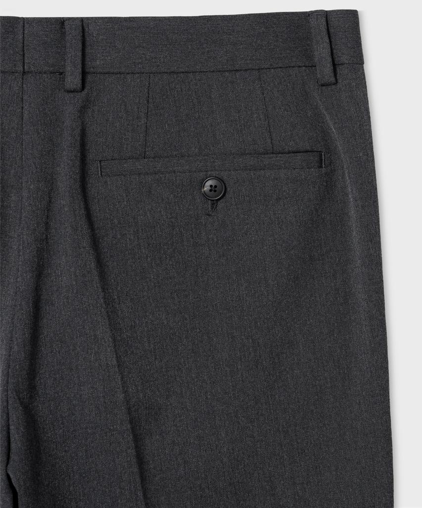 NONBLANK Semi-Wide Fit Slacks_Charcoal Grey