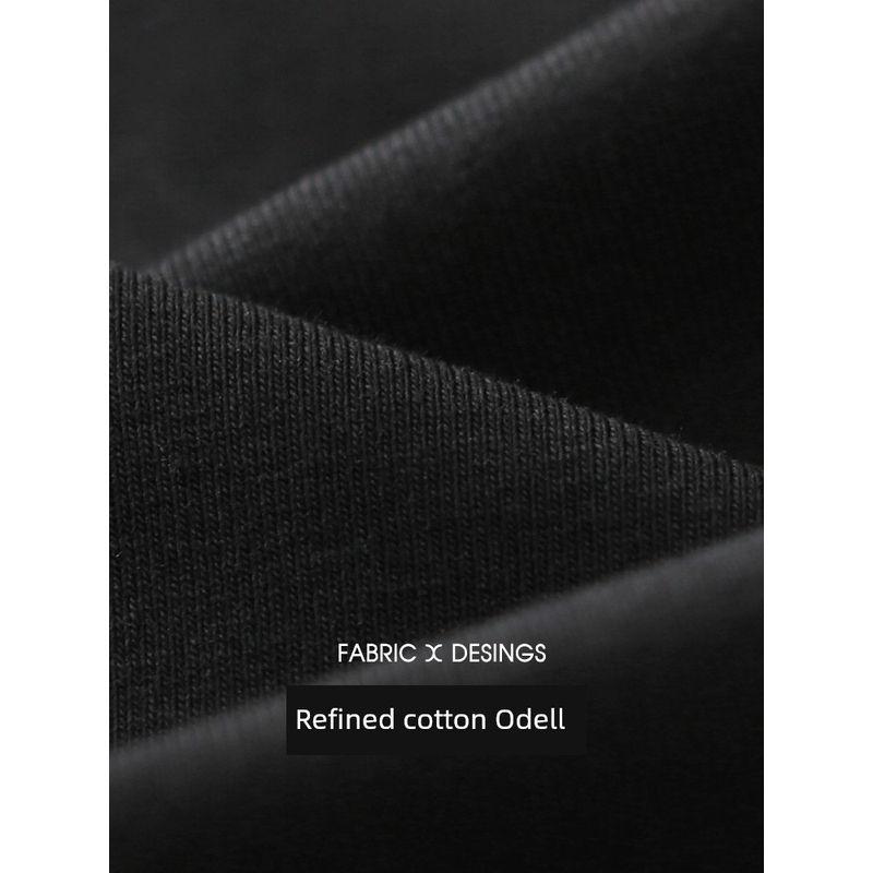 Plus size women clothing [Sports Lazy Set] Summer round Neck Hollow Short sleeve Slimming Irregular Top Skirt