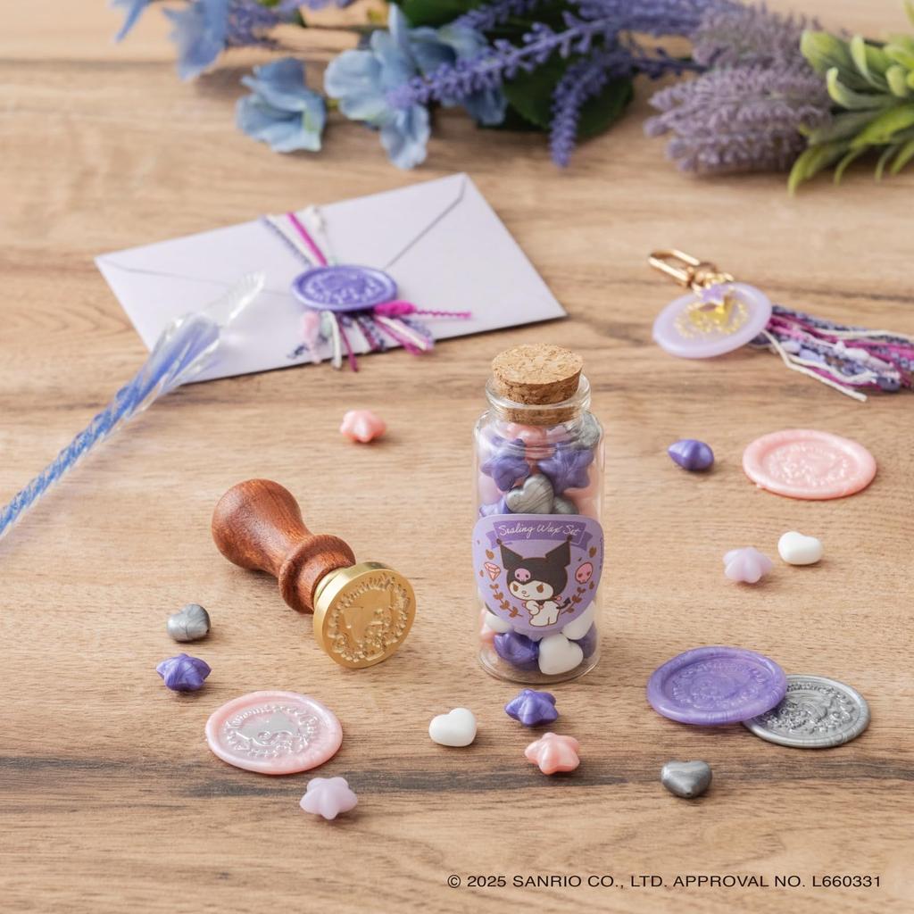 BEVERLY Sanrio Kuromi Sealing Wax Set SLW-012