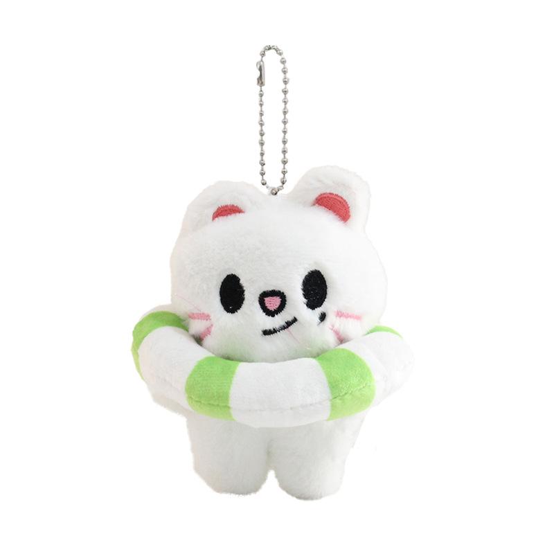 Plush Skzoo Keychain Cartoon Character Plush Toy Fan Leeknow Hyunjin Keychain Pendant Gift Children'S Toy For Kids Adults Children's Birthday Gift