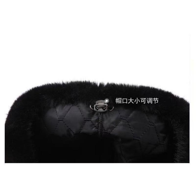 Women S Faux Fur Beret Winter Warm Thick Fashionable Hat