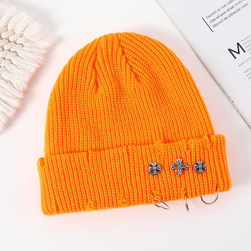 Knit Hat For Men Women Fall Winter Acrylic Warm Windproof Outdoor Sports Fashion Accessory
