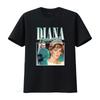 Lady Diana Princess Of Wales 90s Vintage Style T Shirt Top Print Fashion 3986 Vintage Washed Fashion Stylish Soft Streetwear