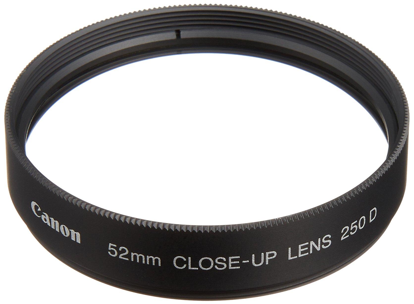 

Canon lens 250D 52mm close-up