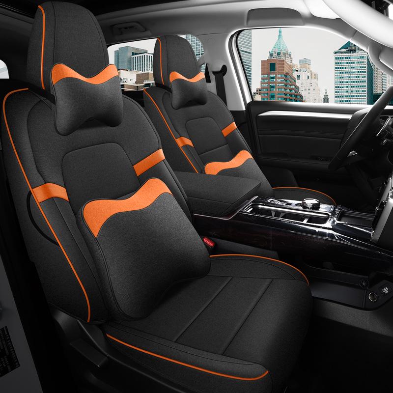 

2024 Haval Big Dog Льняная Подушка на Автосиденье для Пятиместных Rear Half Cover