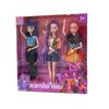 Vinyl Hunters Girl Figurine Anime Movie Girl Idol Action Figure with Movable Joints Collectible Pretend Play Toy Gift for Girls