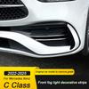 Pour Mercedes-Benz Classe C W206 2024-2025 : Pièce de rechange pour pare-chocs avant, antibrouillards, aile, calandre et accessoires à paillettes