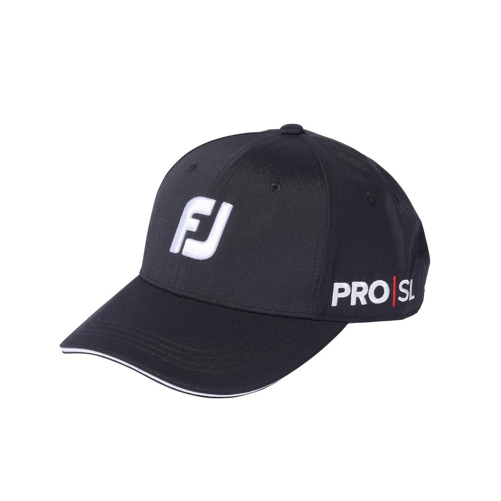 FootJoy Tour Cap, Black, Men's Free Size (57-59cm), FH23ATR-01