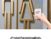 Wireless Emergency Alarm Button for Disabled Restroom with Sound and Light